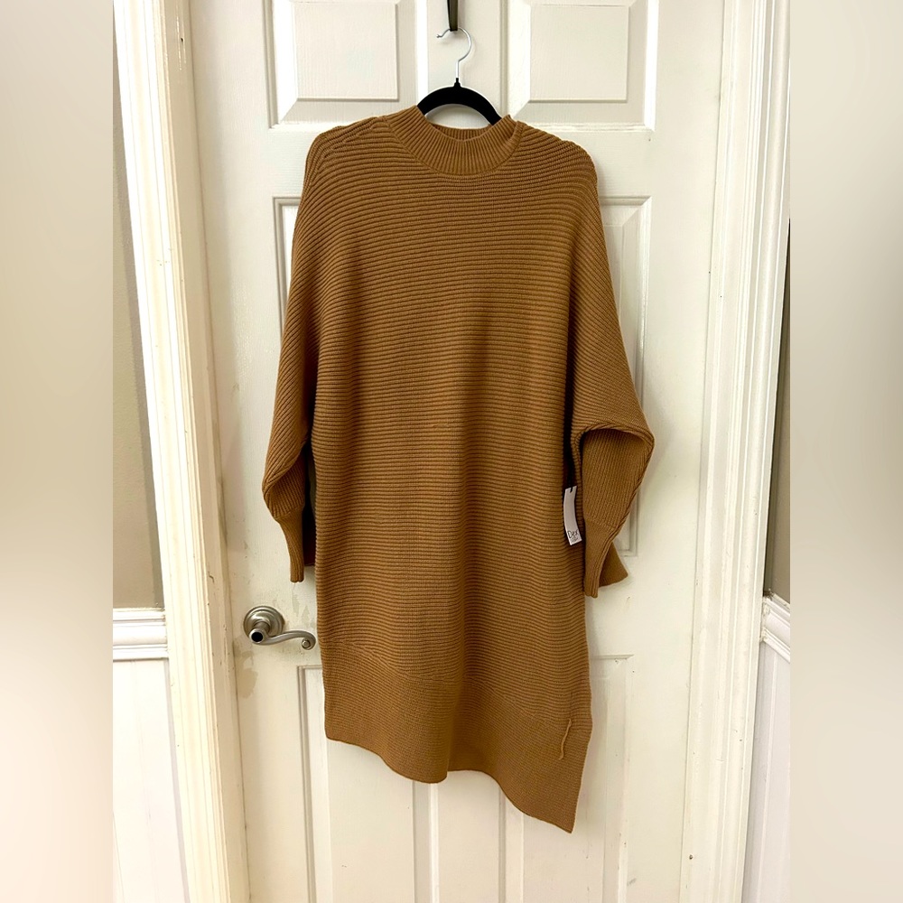 NWT Knit Asymmetrical Sweater Dress